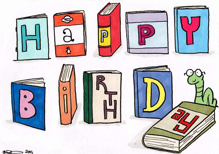 Happy Birthday Book - Birthday Cards