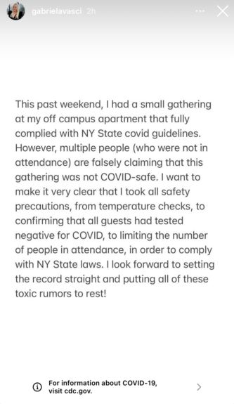 gab nyc statement ig story
